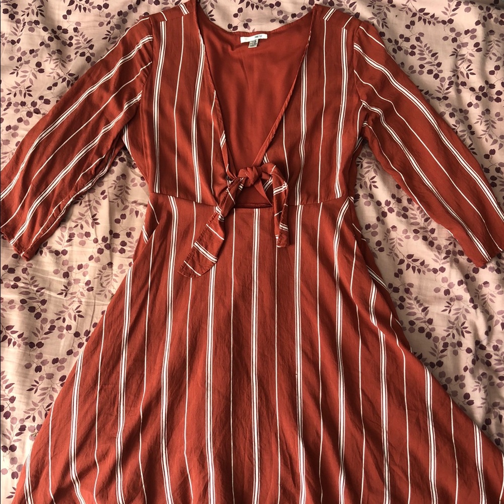 Front Tie Summer Dress